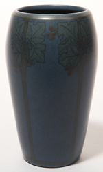Marblehead Pottery Hand Decorated Vase