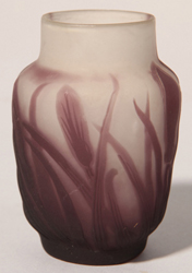 Miniature Galle Cameo Vase