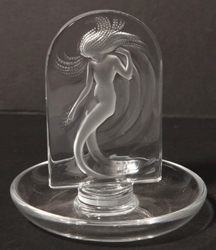 Lalique Figural Ring Tray