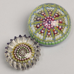 Two Early Glass Paperweights