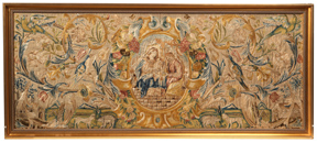 Large 18th Century  Needlepoint Picture