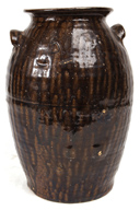 Southern Stoneware Ovoid Jar