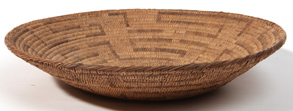 Native American Pima Decorated Basket