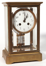 Tiffany & Co. Crystal Regulator Clock