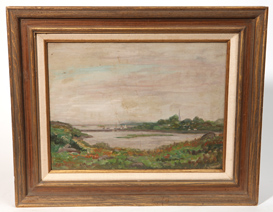 E.F. Meyer Landscape Painting