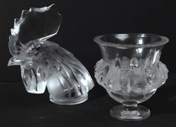 Lalique Vase & Hood Mascot