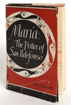 AUTOGRAPHED BOOK MARIA THE POTTER OF SAN ILDEFONSO 