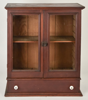 Country Store Silk and Spool Cabinet
