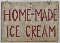 Home Made Ice Cream Sign