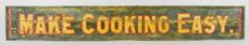 Early Wood Trade Sign