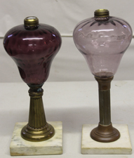 EARLY OIL LAMPS