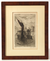 LEWIS HENRY MEAKIN (OHIO) ETCHING