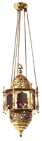 MOORISH VICTORIAN HANGING LAMP 