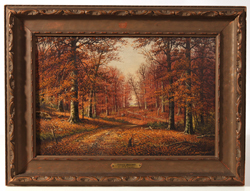 WILLIAM MCKENDREE SNYDER (INDIANA) OIL PAINTING