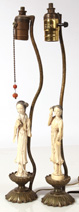 PR. CHINESE IVORY FIGURES