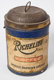 Richelieu Coffee Tin