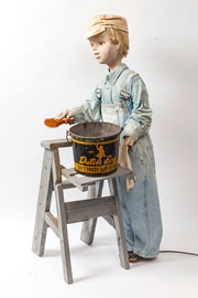 Dutch Boy Mannequin with Ladder