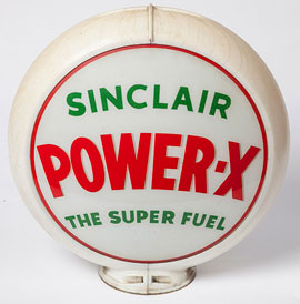 Sinclair Gas Pump Globe