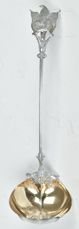 Gorham Sterling Silver Morning Glory Pattern Punch Ladle