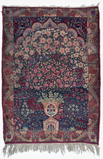Antique Tree of Life Persian Silk Blend Rug