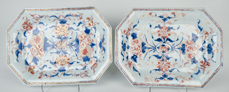 Pair Of Chinese Export Porcelain Platters