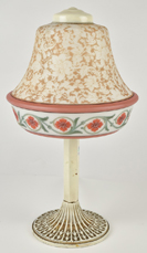 Pittsburgh Boudoir Lamp With Acid Cut Back Shade