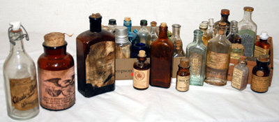 Early Doctors Medicine Bottles