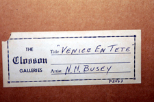 Busey Label