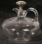 DECANTER WITH STERLING STOPPER