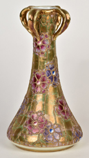 Nippon Vase with Unusual Designs