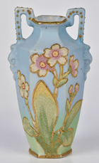 Miniature Nippon Coralene Vase