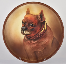 Nippon Molded in Relieg Bulldog Plaque