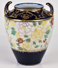 Nippon Cobalt Blue Vase