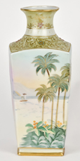 Nippon Scenic Vase
